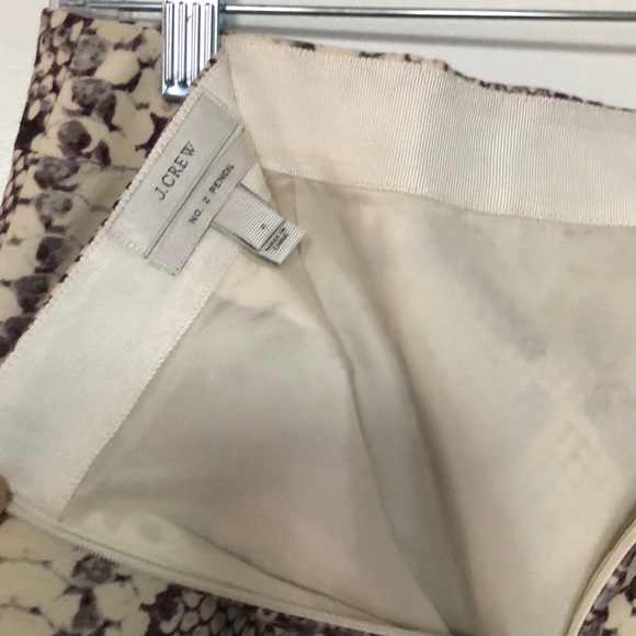 J.crew python print pencil skirt - Picture 4 of 4
